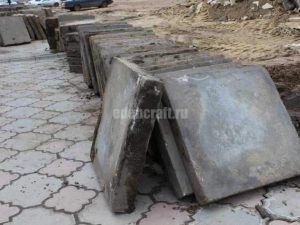 Демонтаж тротуарной плитки